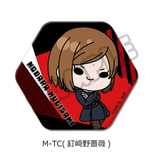 『呪術廻戦 2期』第6弾 六角形缶バッジ M-TC 釘崎野薔薇